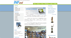 Desktop Screenshot of infart.staszow.com