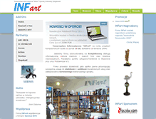 Tablet Screenshot of infart.staszow.com